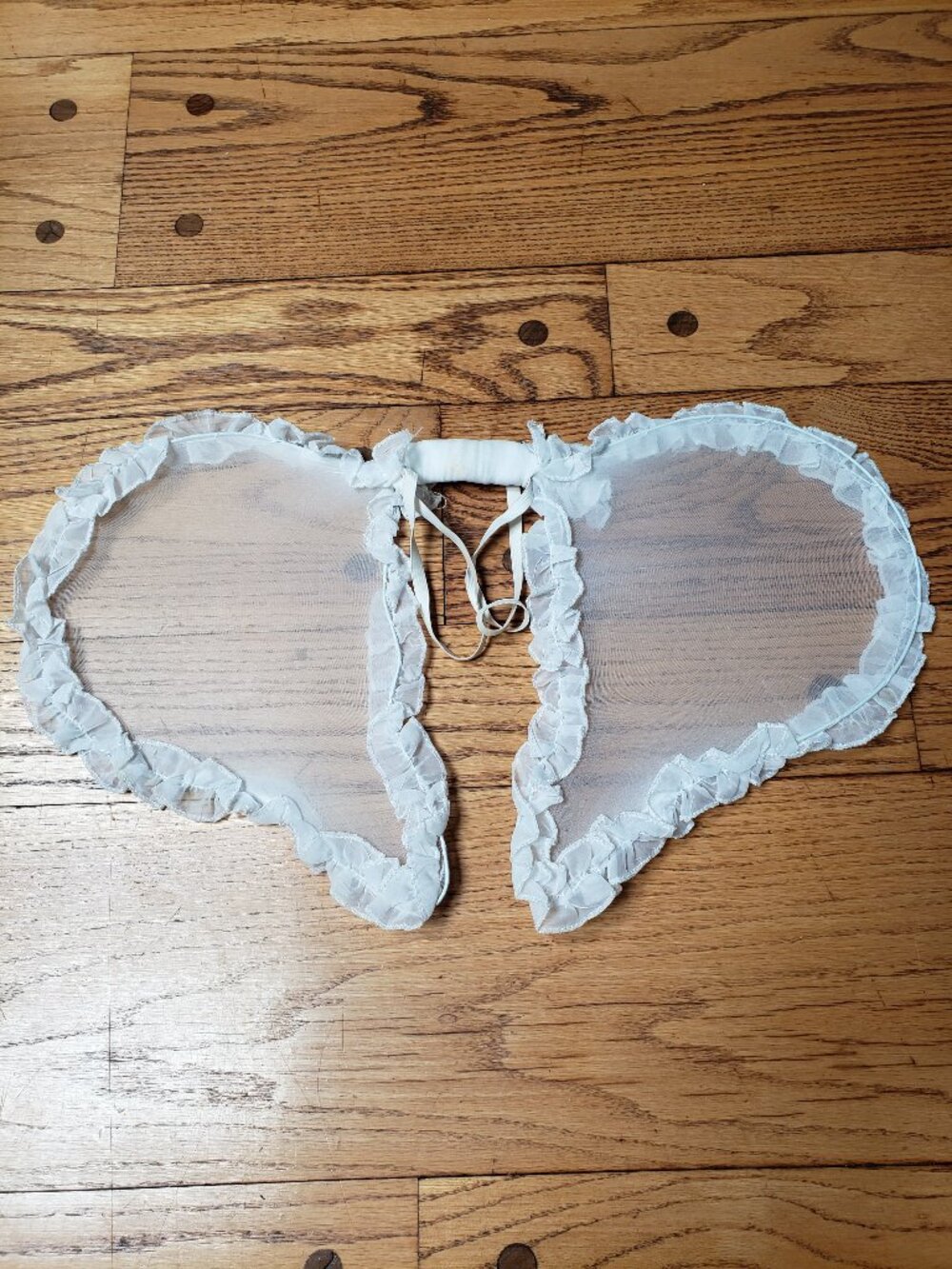 White Angel Wings Costume Accessory Small Halloween Cosplay Flawed